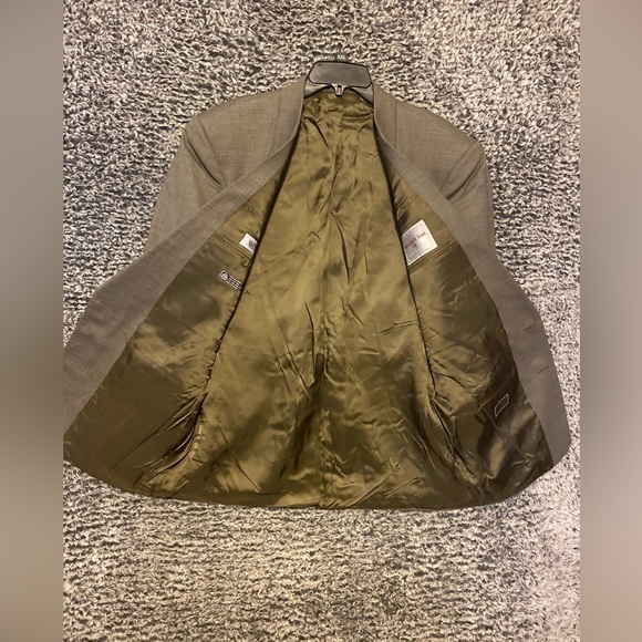 New  With tag Mani by Giorgio Armani Men' pure Virgin Wool Blazer 43 Long - Picture 5 of 14